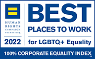 Human Rights Campaign Foundation: 2021 Best Places to Work for LGBTQ Equality. 100% Corporate Equality Index™